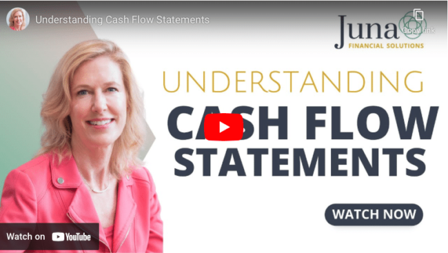 Thumbnail image of Alicia Amaral's educational YouTube video titled 'Understanding Cash Flow Statements'.