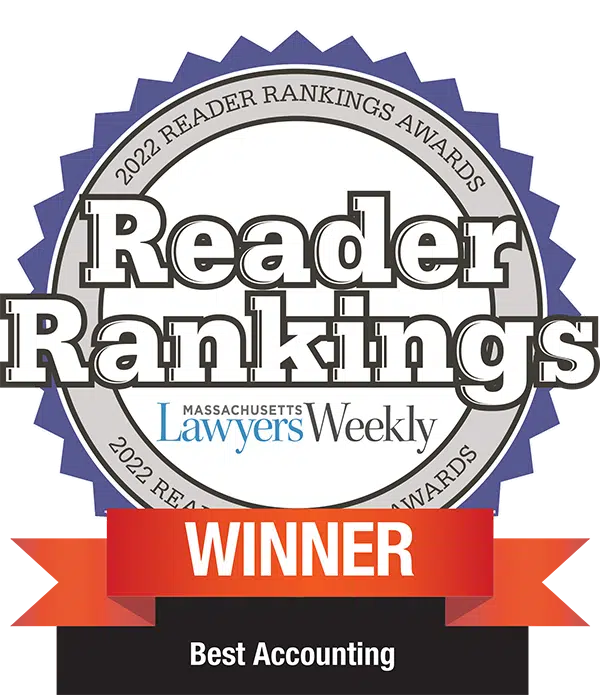 Massachusetts Lawyers Weekly Readers Ranking Best Accounting 2022
